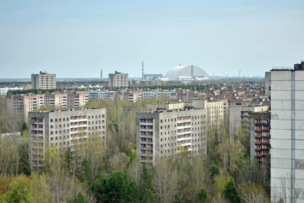 Widok na Prypeć z wieżowca Fujiyama Bis. Fot. Andrzej Bryśkiewicz