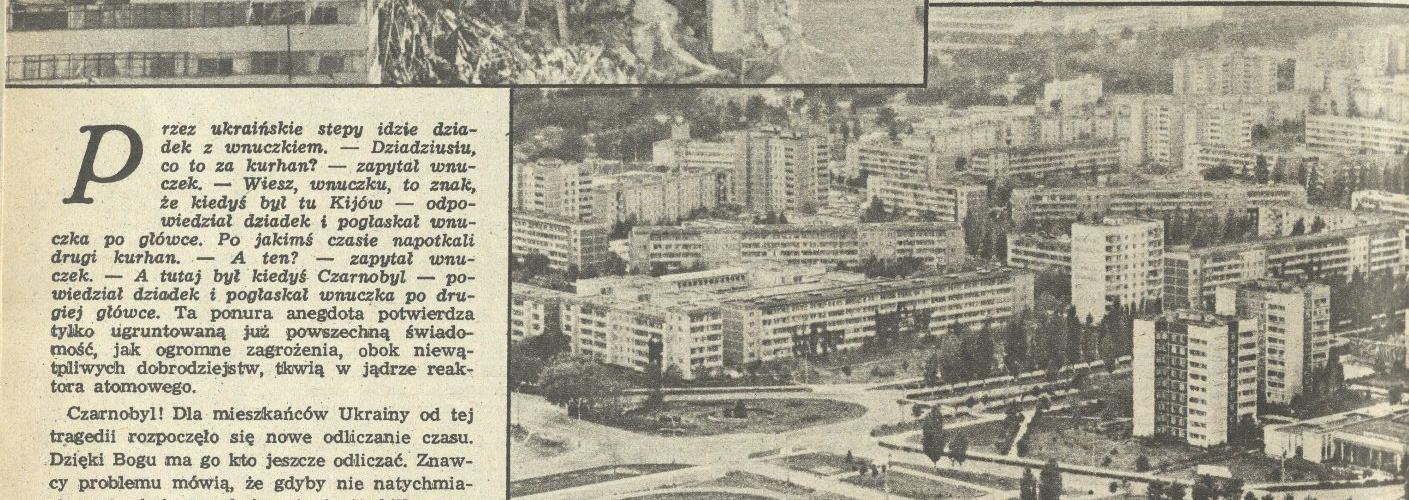 Fragment strony tygodnika "Przekrój" z 16 kwietnia 1989 r. / Fot. Przekrój