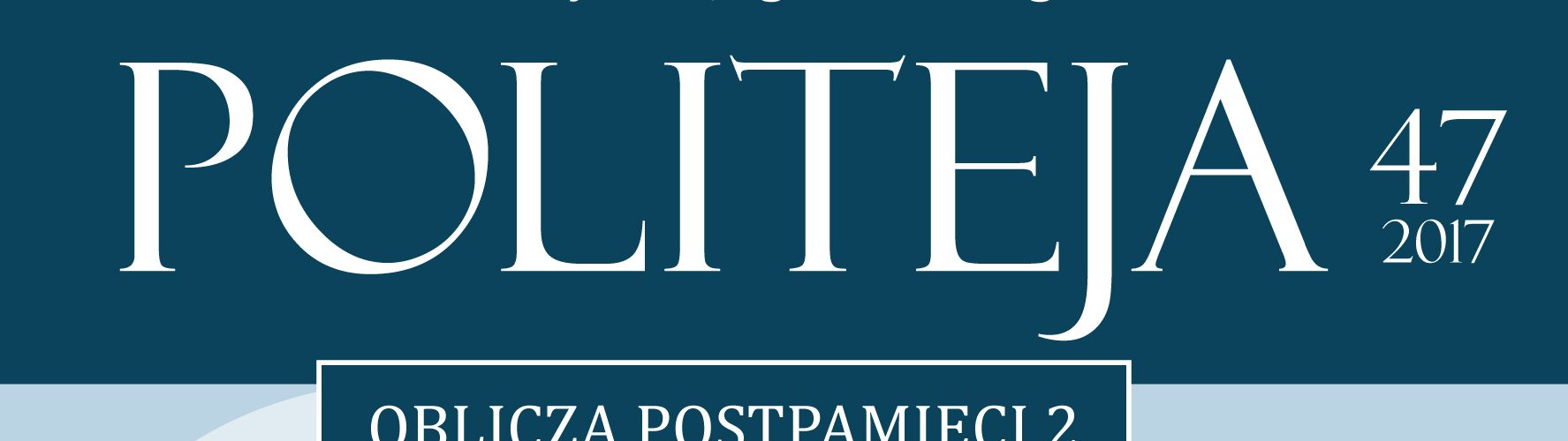 Fragment okładki numeru 47 "Politei". Fot. akademicka.pl