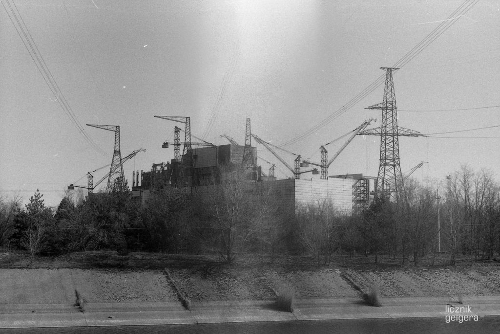 Widok na plac budowy piątego i szóstego bloku elektrowni. Fot. Karolina Prusińska