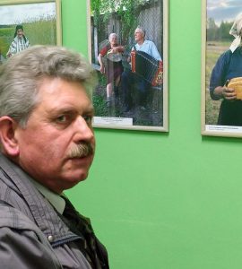 Rostysław Omeljaszko - założyciel i szef Państwowego Naukowego Centrum Ochrony Dziedzictwa Kulturowego przed Skutkami Katastrof Technologicznych. Fot. Tomasz Róg