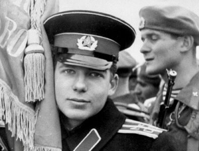 Zdjęcie z okresu nauki autora w Moskiewskiej Suworowskiej Szkole Wojskowej (ros.: Московское Суворовское Военное Училище-МсСВУ), zrobione w latach 1968-1969. Fot. archiwum Siergieja Urywina