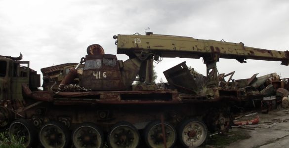 IMR-2 na składowisku Burakówka. Fot. Marek Rabiński