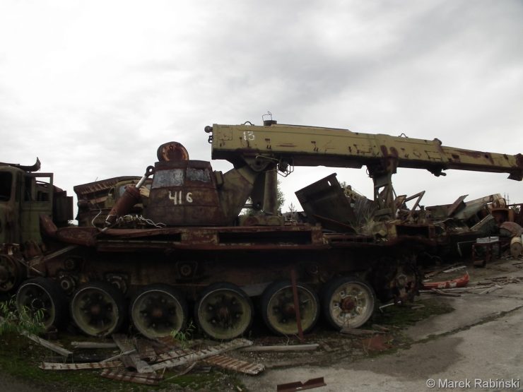 IMR-2 na składowisku Burakówka. Fot. Marek Rabiński
