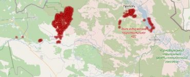 Sytuacja pożarowa we wtorek, 14 kwietnia (godz. 9.00). Fot. dazv.gov.ua