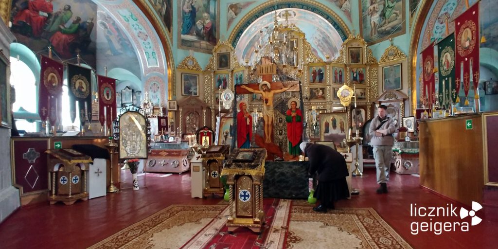 Wnętrze cerkwi św. Eliasza w Czarnobylu. Fot. Tomasz Róg