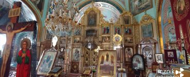 Wnętrze cerkwi św. Eliasza w Czarnobylu. Fot. Tomasz Róg