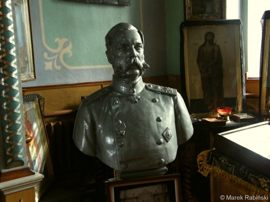Popiersie cara Aleksandra II. Fot. Marek Rabiński