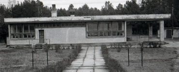 Budynek stacji Nerafa. Fot. Jewgienij Alimow / Muzeum Krajoznawcze Miasta Sławutycza i Czarnobylskiej Elektrowni Atomowej