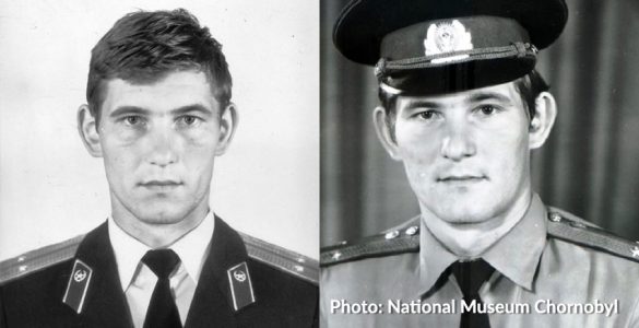 Iwan i Mykoła Alochinowie. Fot. archiwum Muzeum Narodowego "Czarnobyl"