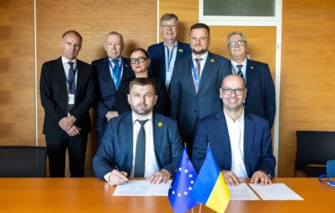 Podpisanie umowy pomiędzy elektrownią jądrową w Czarnobylu a konsorcjum Novarka 2