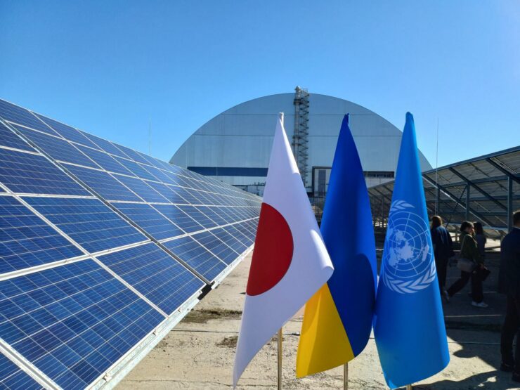 Nowa elektrownia słoneczna w Czarnobylu
